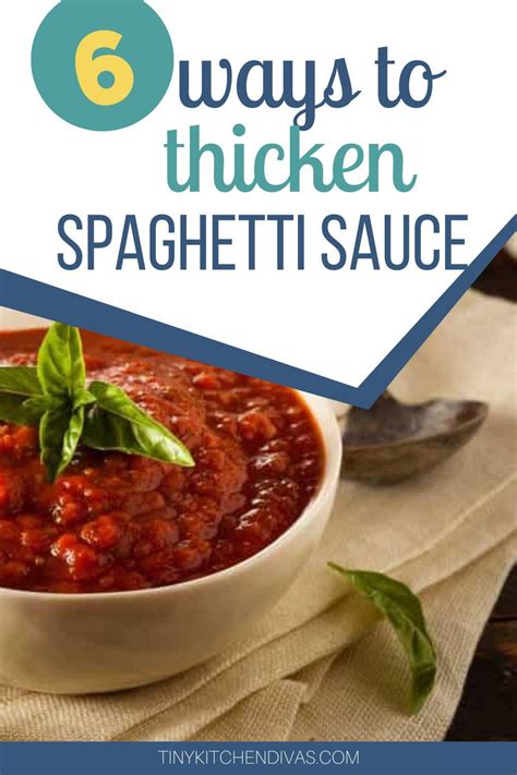 How To Thicken Spaghetti Sauce Like A Pro Spaghetti Sauce Making