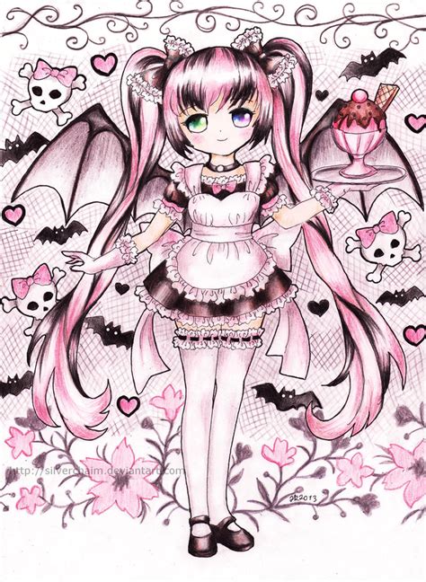 Little Vampire Maid By Silverchaim On Deviantart