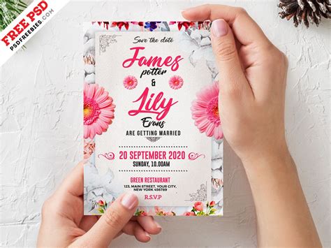 Download 38 muslim wedding invitation free vectors. Wedding Invitation Card Template PSD by PSD Freebies | Dribbble | Dribbble