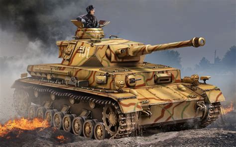 Download Wallpapers Panzer Iv German Battle Tank Wwii Armored