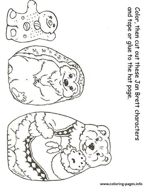 Jan Brett Coloring Pages Coloring Pages