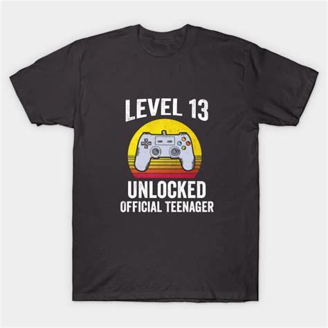 Level 13 Unlocked Official Teenager 13th Birthday 13th Birthday Party