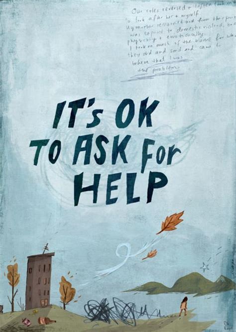 Reminder Ask For Help Quotes Quotes To Live By Engel Illustration