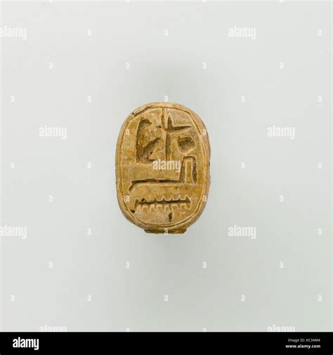Scarab New Kingdom Ramesside Dynasty 19 20 Ca 1295 1070 B C From Egypt Faience Stock