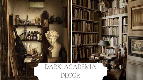 New Decor Trend Dark Academia Dark Academia Home Decor And Then