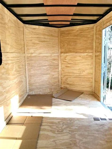 6×12 Cargo Trailer Camper Conversion Floor Plan Floor Roma