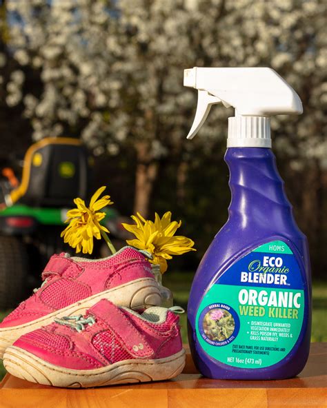 Eco Organic Blender Weed Killer 16oz Trigger Spray Tick Warriors