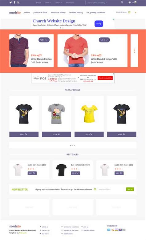 53 Best Ecommerce Website Templates Free Ecommerce Themes For Online