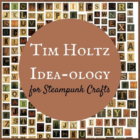 Tim Holtz Idea Ology For Steampunk Crafts
