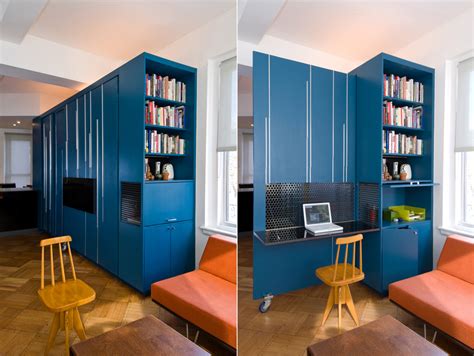 The modern micro apartment design shown below is a one room studio micro flat that combines a modern apartment design. Super Small Apartment Design in Manhattan