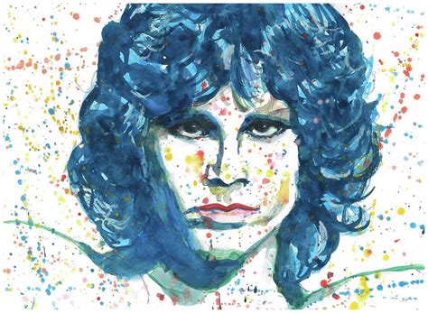 Jim Morrison Painting By Traci Hester Fine Art America