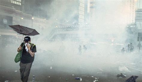 Hong Kong Police Uncontrolled Use Of Tear Gas Nspirement