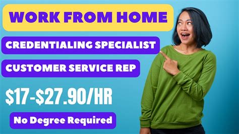 Work From Home Jobs Pay Range 17 2790hr No Degree Fully