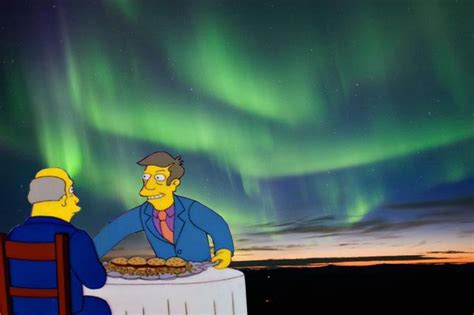 The Aurora Borealis Thesimpsons