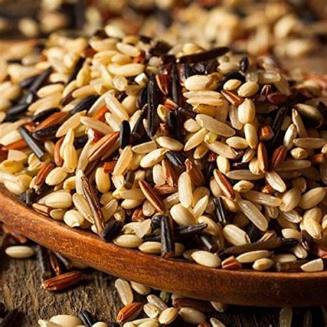 100 Natural Brown And Wild Rice Mix Healthy Protein