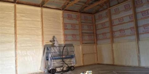 For heated buildings requiring true r value a condensation barrier will not perform can you pleae email me prices on insulation blankets? Spray Foam Insulation For Pole Buildings | Assured ...