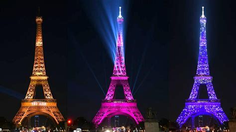 En Images Les Plus Belles Illuminations De La Tour Eiffel De La