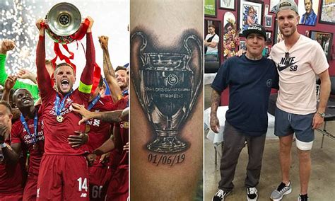 I'm a man with a mission i'm bipolar and i love art i started tattooing cause i admire my brother he is the reason for the way i do my work i enjoy all. Liverpool captain Jordan Henderson gets tattoo to mark ...