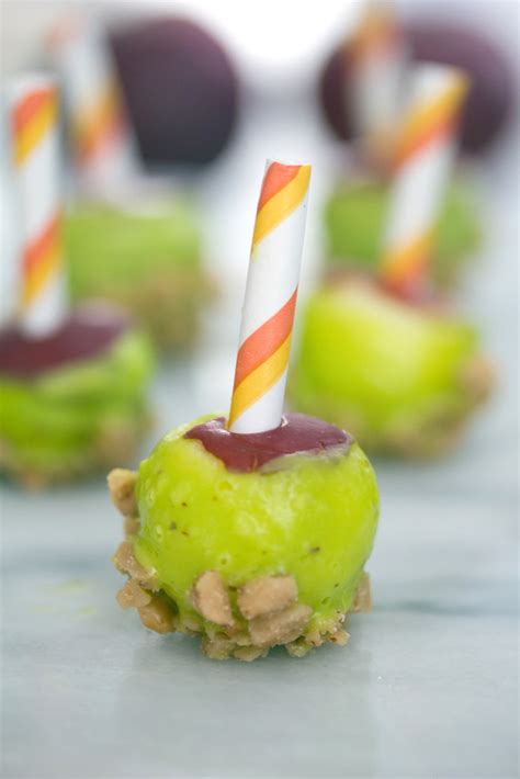 Mini Caramel Candy Apples Recipe We Are Not Martha
