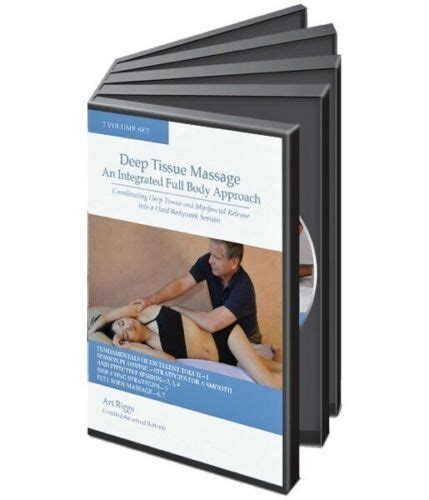 Art Riggs Deep Tissue Massage An Integrated Full Body Approach 7 Dvd Video Set Ebay