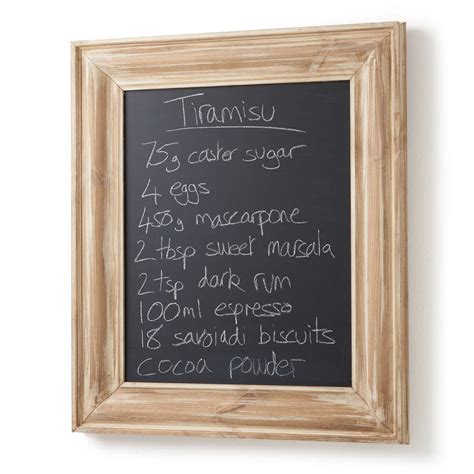 Moulded Old Wood Framed Blackboard Chalkboard By Horsfall And Wright