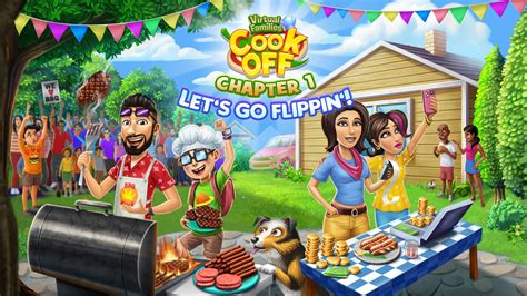 Virtual Families Cook Off Chapter 1 Lets Go Flippin For Nintendo
