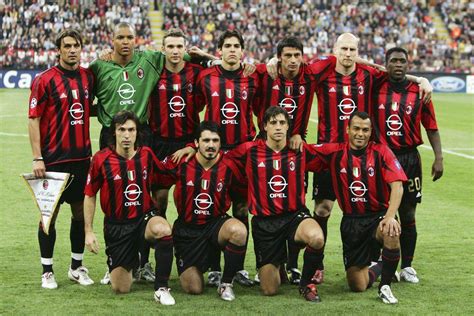 Ac Milan 200405 The Players Classic Football Shirts