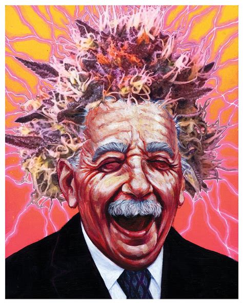 Albert Pinestein Funny Portrait Einstein Stoner Art Etsy Uk