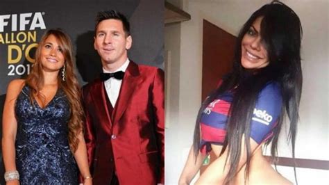 Esposa de Messi bloqueó a una modelo que le enviaba fotos al futbolista