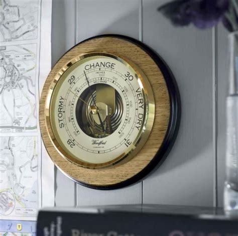 New Modern Style Aneroid Barometers Silver2love
