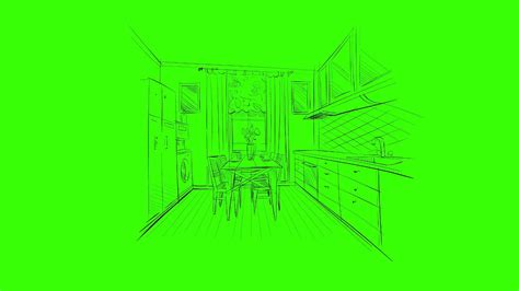 Green Screen Kitchen Animation Youtube