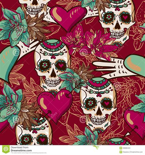 We did not find results for: Skull, Hearts And Flowers Seamless Background Stock Images ...