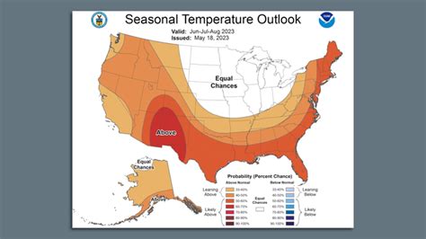 Us Climate Outlook Forecasts A Hotter Than Usual Summer