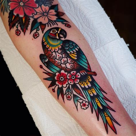 See more ideas about tiny bird tattoos, tattoos, birds tattoo. Tattoo uploaded by Tattoodo | Pretty parrot tattoo by ...