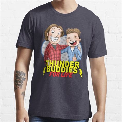 Thunder Buddies For Life T Shirt For Sale By Artsydenise Redbubble Thunder Buddies T