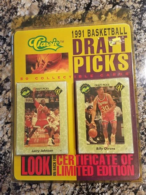 Warriors, magic each walk away with two nba draft lottery picks. CLASSIC 1991 BASKETBALL DRAFT PICKS 50 CARD SET UNOPENED ...