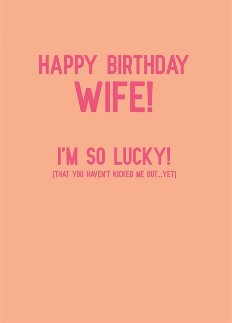 birthday card for wife