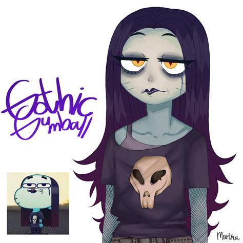 Gothic Gumball By Peanutbutterfries On Deviantart