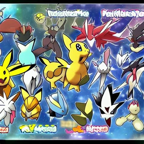 Pokemon In Fight Stance Mix Of All Known Pokemon Stable Diffusion Openart