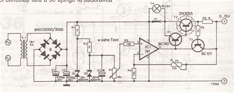 This simple variable power supply circuit has a low production cost and delivers an output voltage between 1,5. Stabilized Adjustable Power Supply 0-15V/5A