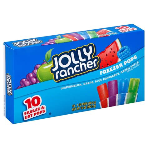 Jolly Rancher Freezer Pops 10ct Delicias Importadas