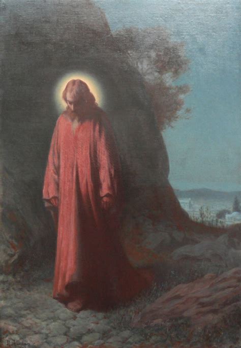 Christ On The Mount Of Olives Rodolfo Amoedo Artwork On Useum
