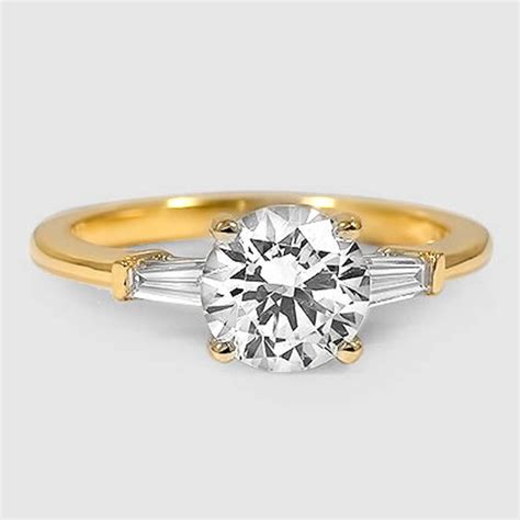 Baguette diamond engagement ring designs tapered baguette diamond ring. Brilliant Earth | Baguette diamond rings, Baguette ...