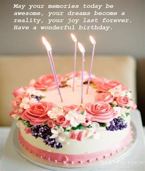 Beautiful Birthday Cake Wishes Images Best Wishes