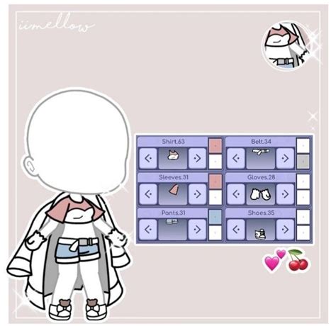 Épinglé sur tenue gacha life