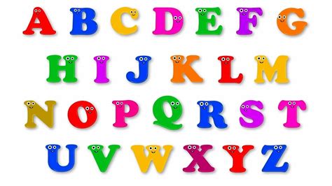 Informática Educativa Vamos Conhecer As Letras Do Alfabeto Parte 1