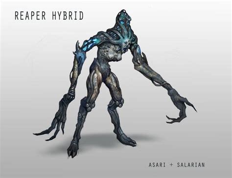 Reaper Husks Concepts Art By Andrewryanart Masseffect In 2020 Mass