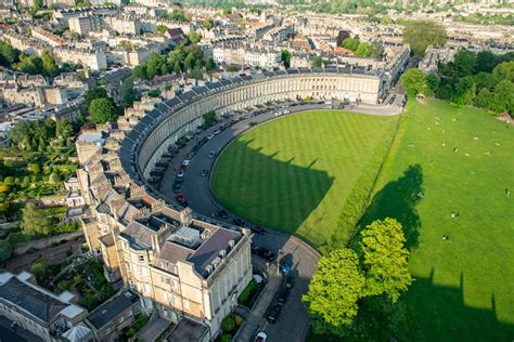 Royal Crescent Aerial Dorsetscouser Photography