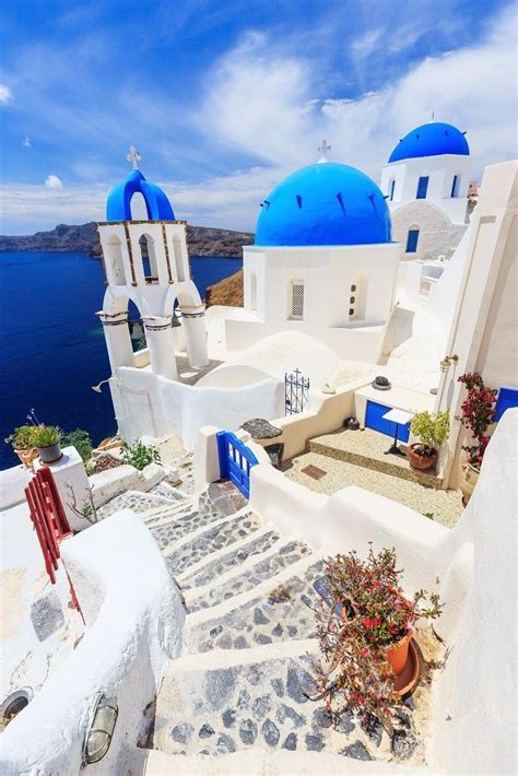 Visit The White And Blue Of Santorini Greece Travel Blue Book Best