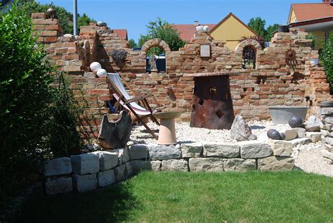 Check spelling or type a new query. Gartenmauer als Ruine diy aus Klinkerstein / Vollziegel ...